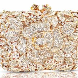 ExquisiteRose Crystal Purse  Gift Wedding!